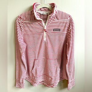 Vineyard Vines “Martha’s Vineyard” Terry Quarter-Zip w Front Pocket